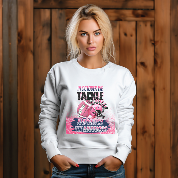 Tackle Cancer Graphic Tee/Sweatshirt Customize with Your Team and Colors