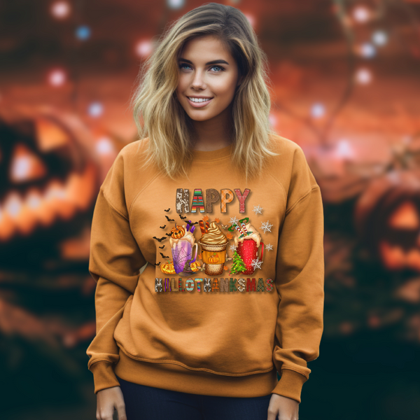 Happy Hallowthankmas Sweater