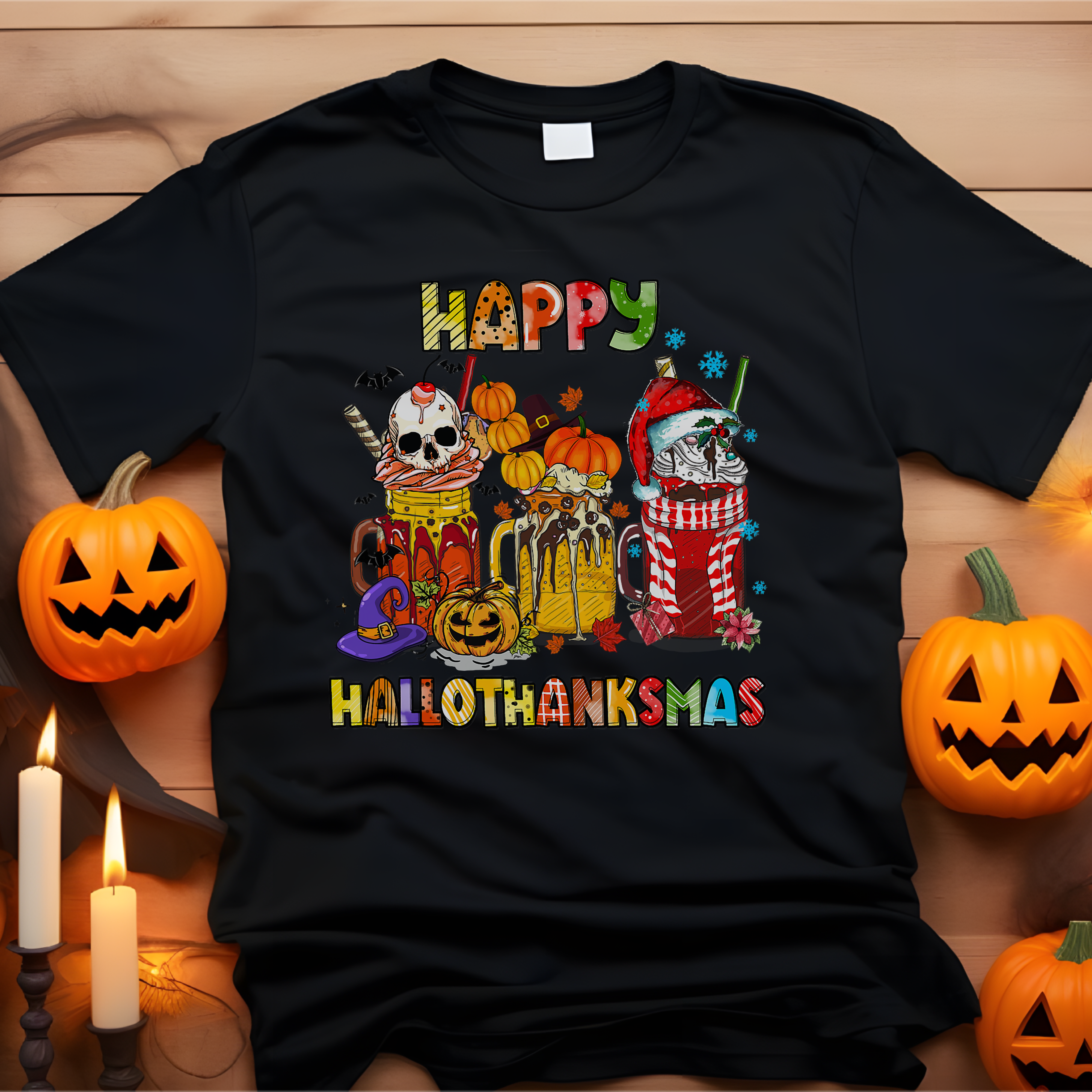 Happy Hollothankmas Tee v2