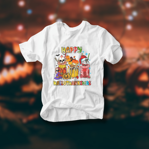 Happy Hollothankmas Tee v2