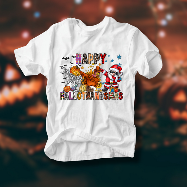 Happy Hollothankmas Tee v3