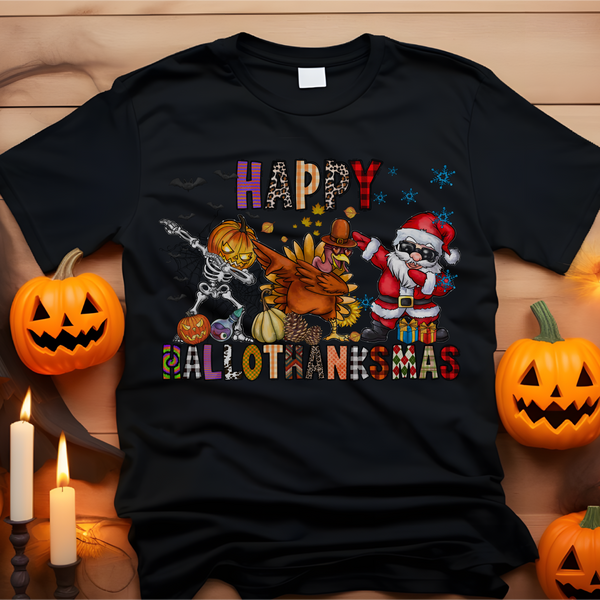 Happy Hollothankmas Tee v3