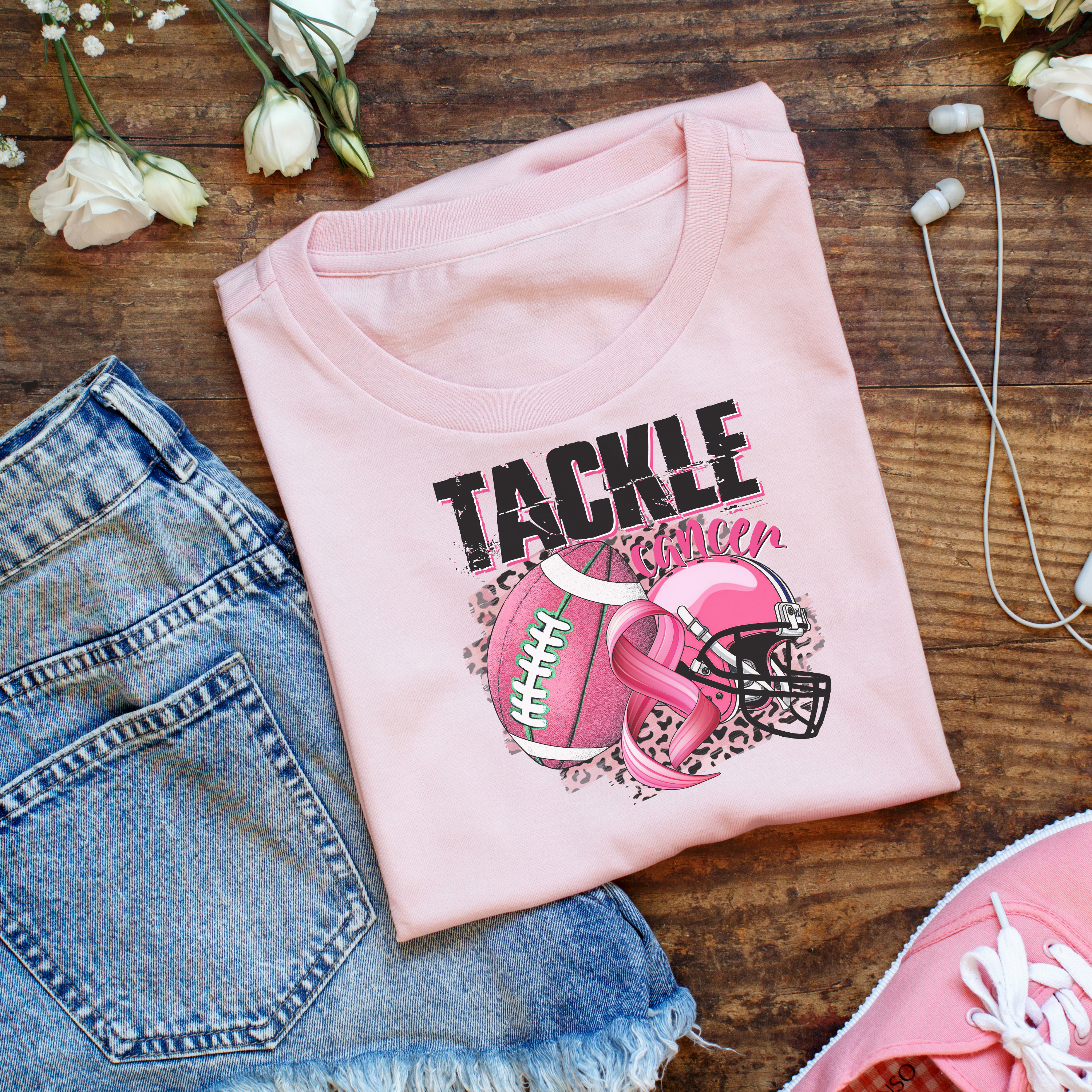 Tackle Cancer Graphic Tee