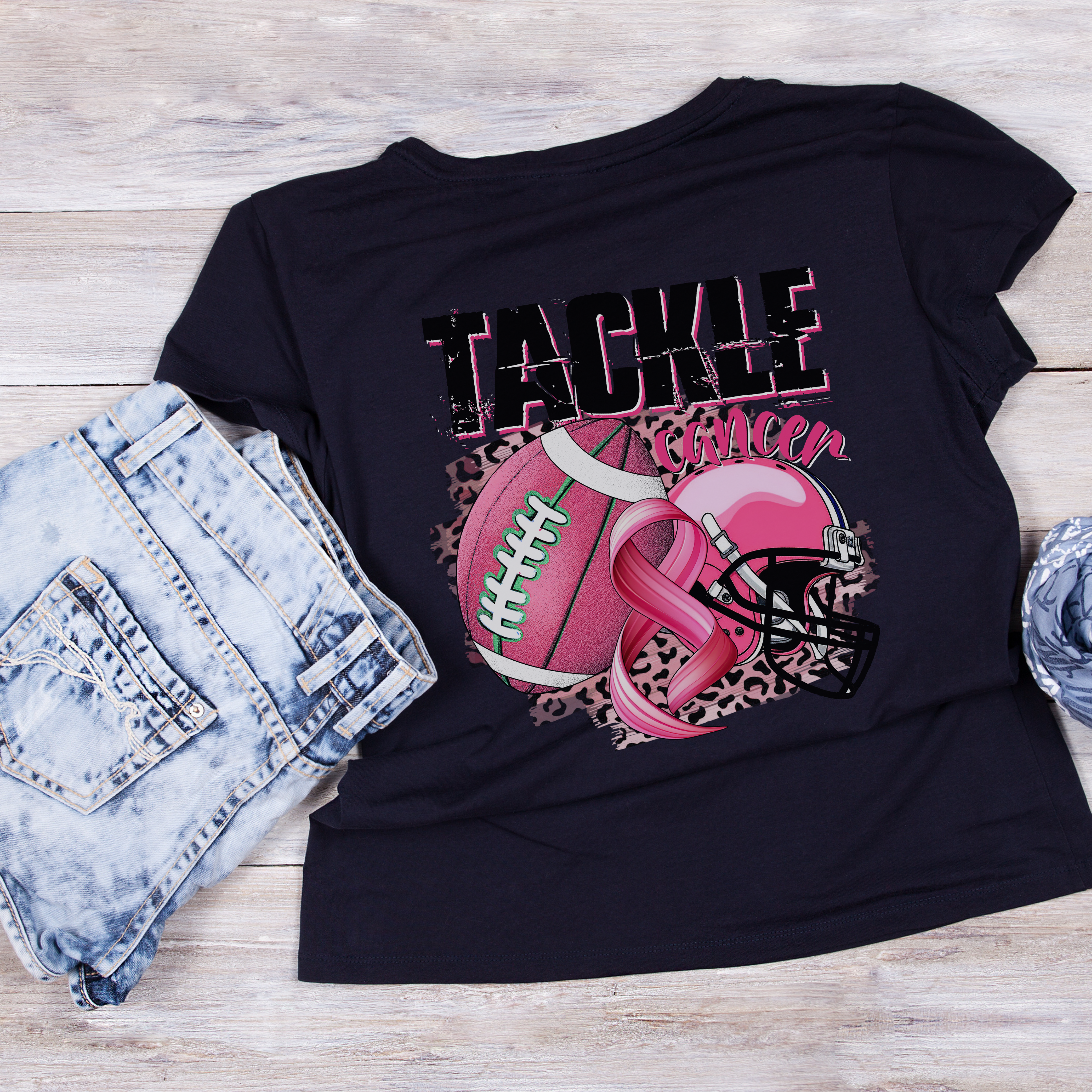 Tackle Cancer Graphic Tee