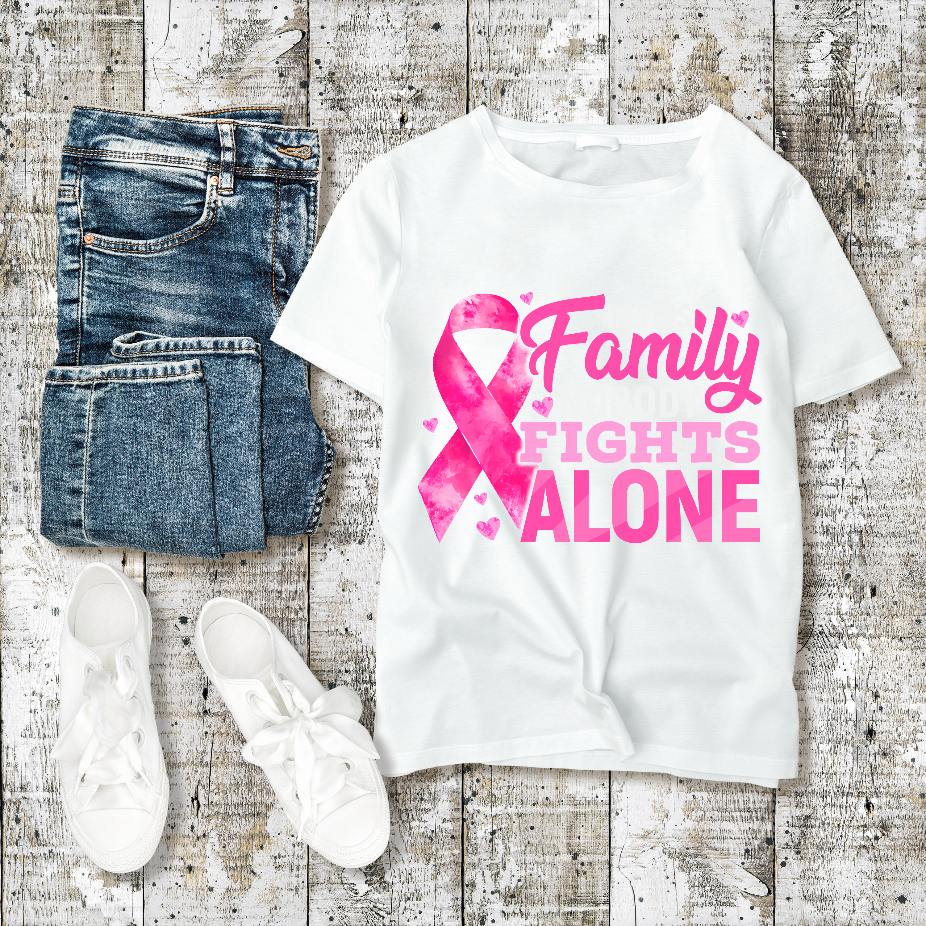 Nobody Fights Alone Graphic Tee