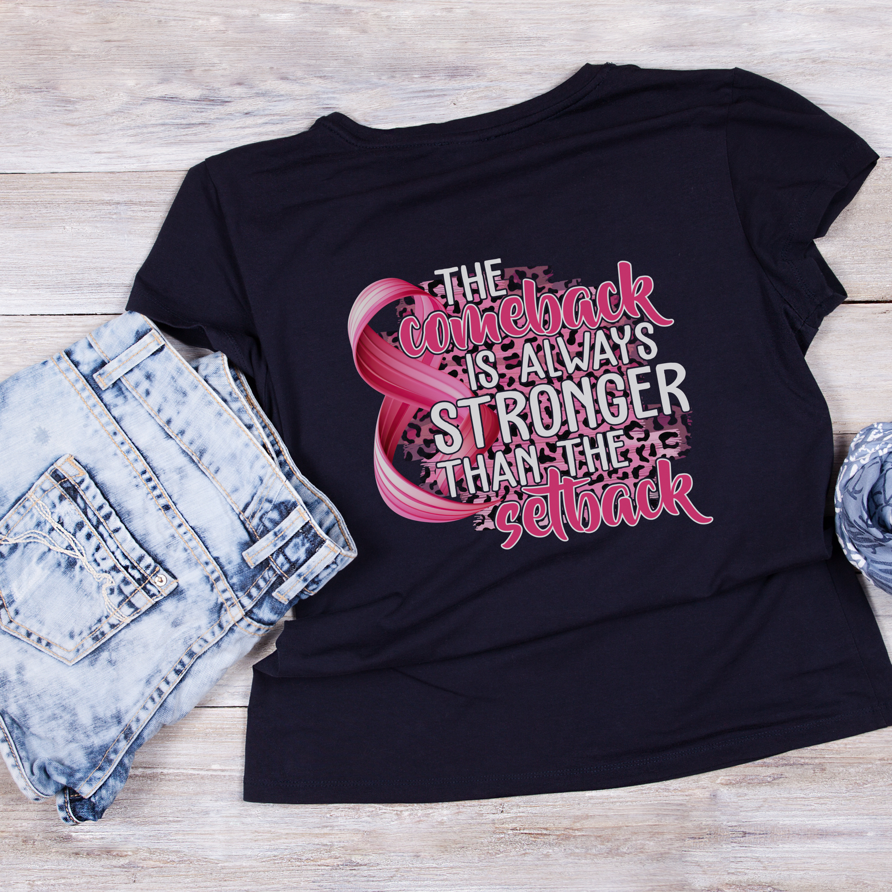 Stronger Come Back Graphic Tee